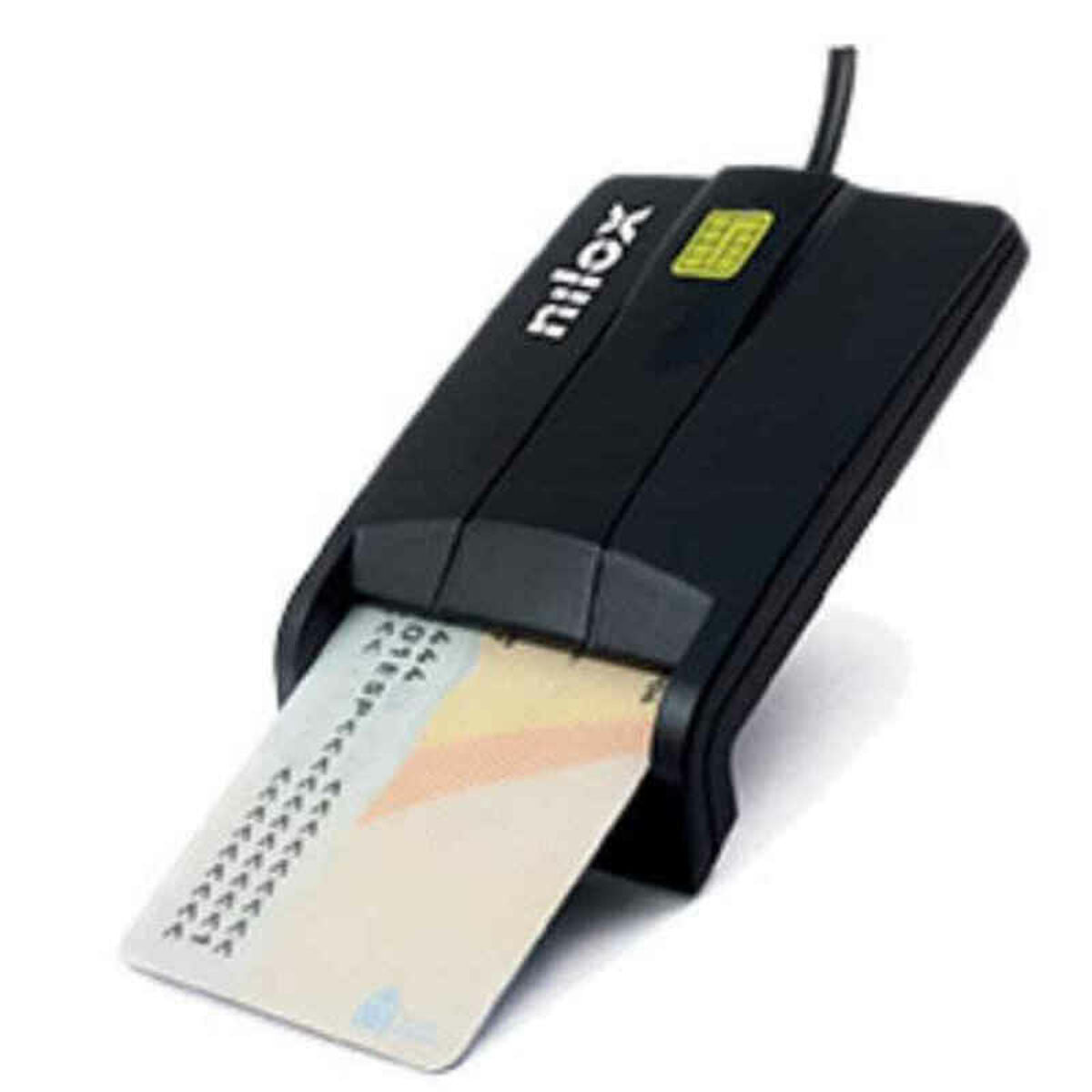 Card Reader Nilox NXLD001 Black DNI (ID Card)-0
